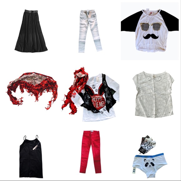 Girl 12 14 Juniors Medium HUGE New Clothes Lot Jeans Sparkly School ABERCROMBIE